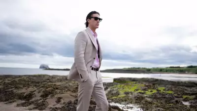 Walker Slater summer linen suit