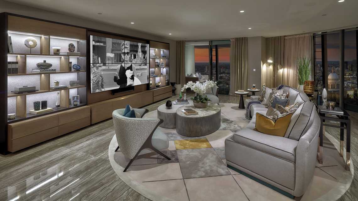 Luxury Penthouse Suites in Downtown LA | Conrad Los Angeles - Hilton - Penthouse Suites With Private Art Galleries