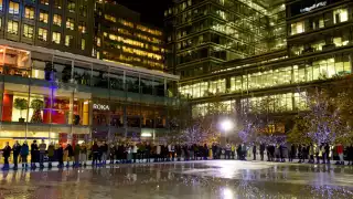 Canary Wharf ice rink