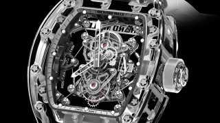 Richard Mille RM 56-02 Sapphire Tourbillion, £1,000,000   Watchmaker Richard Mille's latest creation involves a feat of intricate engineering so difficult that it's almost hard to believe it was done. Or how much it costs.