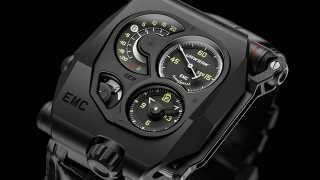 Urwerk EMC Black, £60,000  This bad boy is the world's first 100% mechanical, high precision watch enabling its owner to monitor the movement's timing rate.