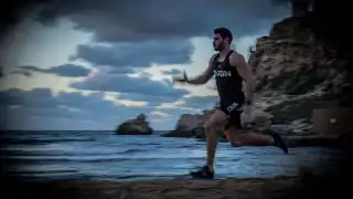 FOR THOSE WHO WANT TO GET OUT THE OFFICE, MAKE LIKE USN FITNESS MODEL MARK HOBAN AND GO FOR A RUN