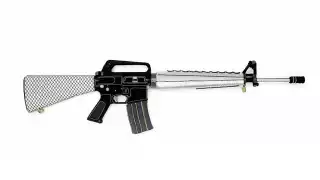 EMBROIDERED GUN BY KIM JONES
