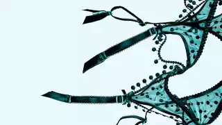 BOBBLE SUSPENDER, BY DARA VANDOR