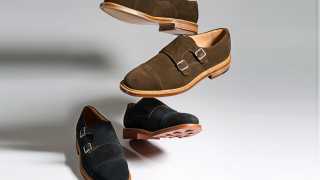 SANDERS DYLAN AND FREDDIE DOUBLE MONKS, FROM £225, A FINE PAIR OF SHOES
