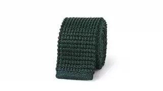 LANVIN  KNITTED SILK TIE, £100, MRPORTER.COM