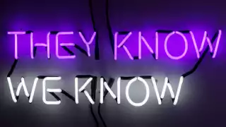 Who Knows, 2014 by Tim Etchells.