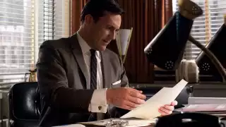 Don Draper at the office