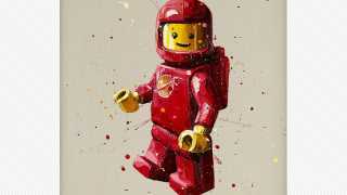 Red Lego by Paul Oz