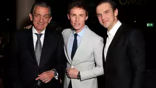 Stephen Urquhart, Eddie Redmayne and Dan Stevens