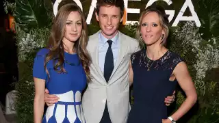 Hannah Redmayne, Eddie Redmayne and Clemency Burton-Hill