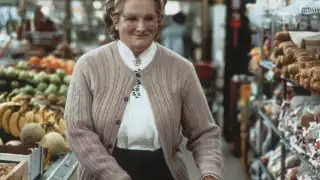 Robin Williams as Mrs Doubtfire