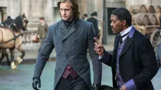 Alexander Skarsgard and Samuel L Jackson in Tarzan