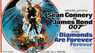 James Bond Diamonds are Forever film poster