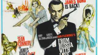 James Bond From Russia with Love film poster