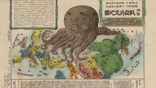 Ohara (Kisaburo), A Humorous Diplomatic Atlas of Europe and Asia, 1904