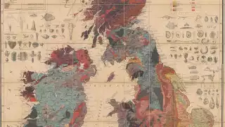 Archibald Geike – Map of the British Isles