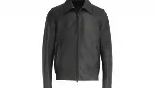 The Leather Jacket: dunhill Lambskin Racing Blouson