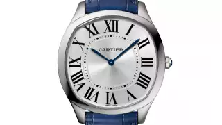 Cartier Drive de Cartier Extra Flat steel watch, SIHH 2018