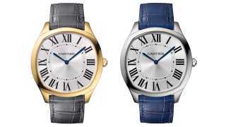 Cartier Drive de Cartier Extra Flat steel watch, SIHH 2018