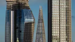 Three Towers from Waterloo Bridge