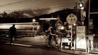 Yamazaki Distillery at night