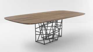 Tangle dining table by Bonaldo