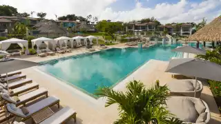 A pool at Sandals Grenada Resort & Spa