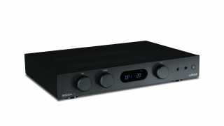 The Audiolab 6000A amplifier in black