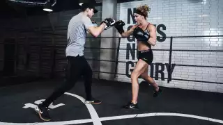 12x3 Boxing Gym Aldgate and Paddington Interior Action Shot in ring