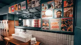 Rathbone Boxing Club RBC Interior shot bathroom