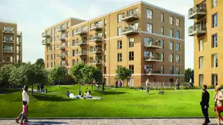 Millbrook Park North West London Development Exterior CGI