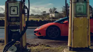 Lamborghini Huracan EVO Spyder on Scotland's North Coast 500 Photographed by Michael Shelford