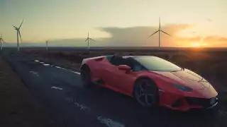 Lamborghini Huracan EVO Spyder on Scotland's North Coast 500 Photographed by Michael Shelford