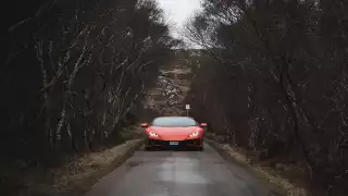 Lamborghini Huracan EVO Spyder on Scotland's North Coast 500 Photographed by Michael Shelford