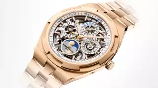 Vacheron Constantin Overseas Perpetual Calendar Ultra-Thin Skeleton sports watch