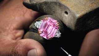 Harry Winston Winston Pink Legacy Diamond Ring