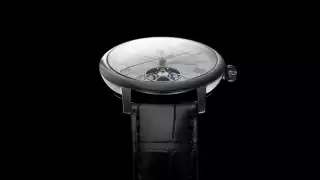 The Frederique Constant Slimline Monolithic Manufacture, featuring its new FC-810 movement and silicon oscillator