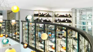 Oeno House new fine wine boutique, The Royal Exchange, City of London