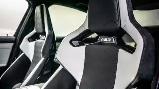 The BMW M3 Competition Saloon – interiors