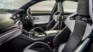 The BMW M3 Competition Saloon – interiors