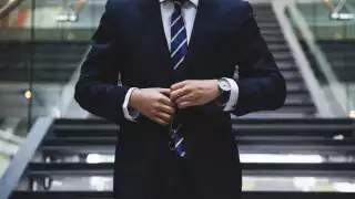 Business man in suit