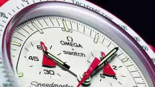 The Omega X Swatch MoonSwatch in various colourways