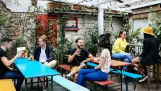 The Crown and Shuttle pub in Shoreditch