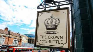 The Crown and Shuttle pub in Shoreditch