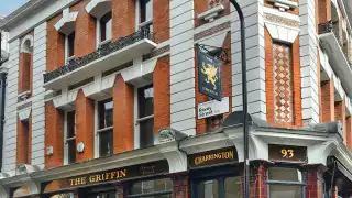 The Griffin Pub in Shoreditch