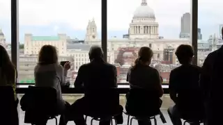 View from the Tate Modern café