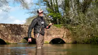 Jim Murray fly fishing