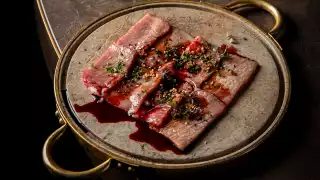 Le Petit Beef Bar – New Style Carpaccio” ft. Toro Tuna and A5 Wagyu