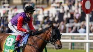 Frankie Dettori riding for His Majesty The King